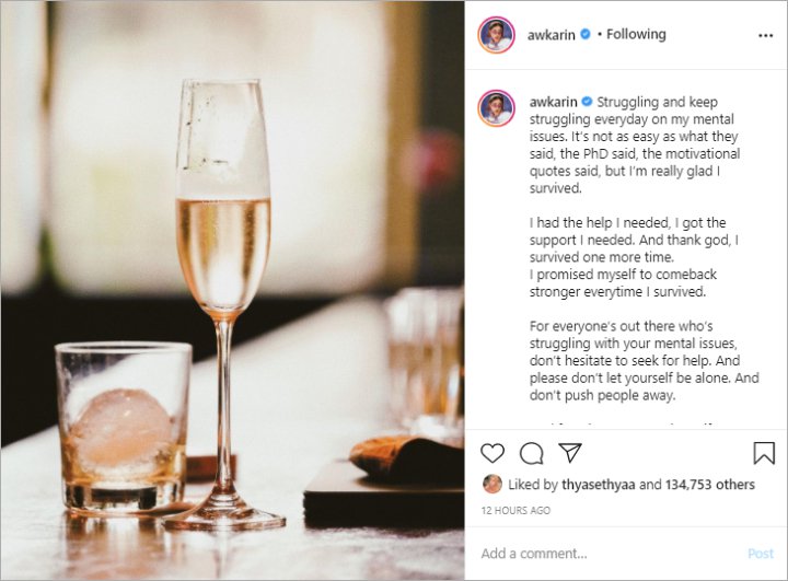 Curhatan Awkarin