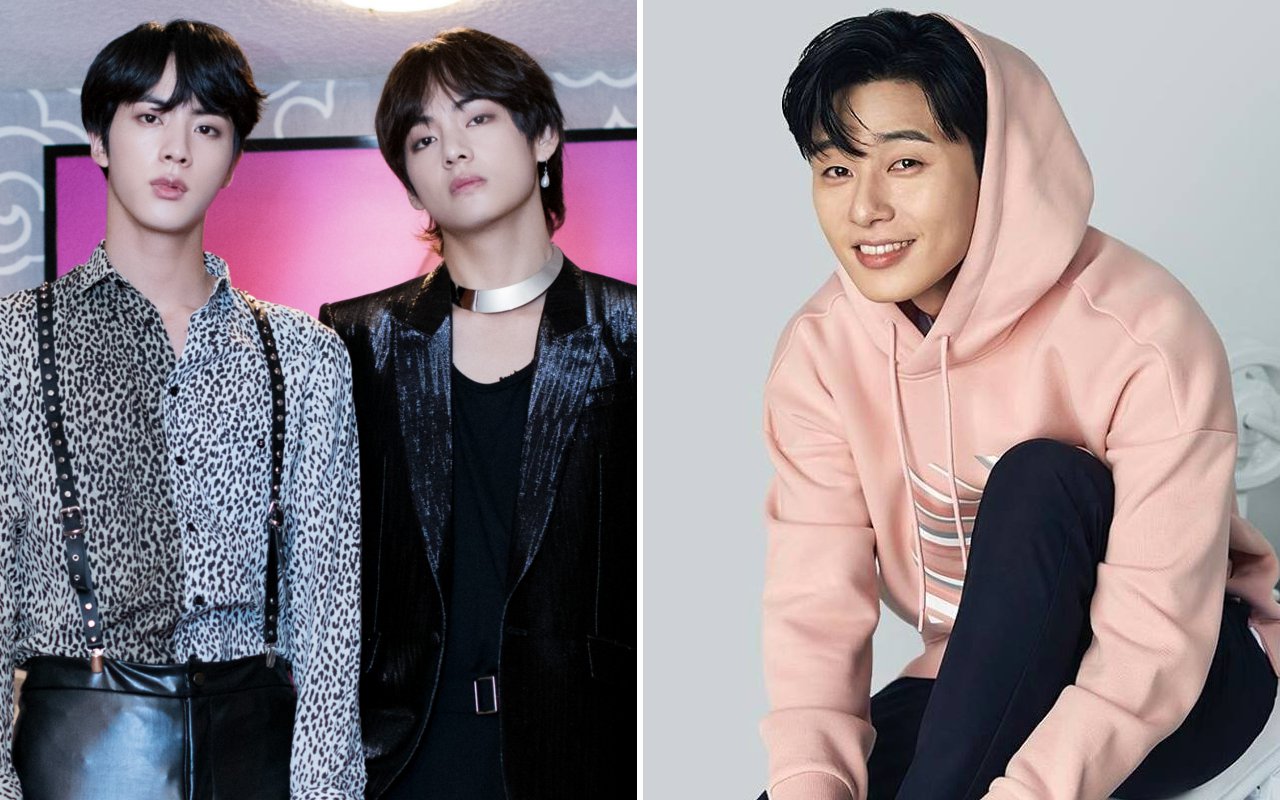 Jin BTS Terharu Dapat Ucapan Selamat Ultah dari Park Seo Joon dkk Berkat V