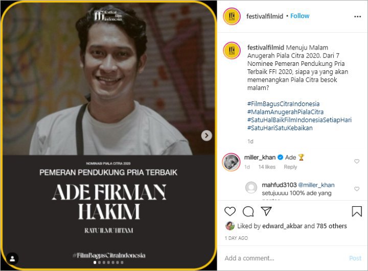 FFI 2020: Miller Khan Harapkan Kemenangan untuk Mendiang Ade Firman Hakim