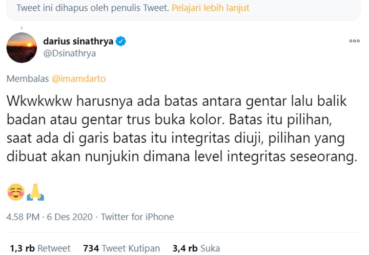 Cuitan Darius Sinathrya