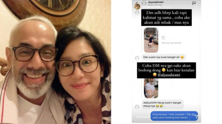 Bunga Zainal Beri Tantangan Ini Pada Netizen Yang Meledek Suaminya Terlihat Tua