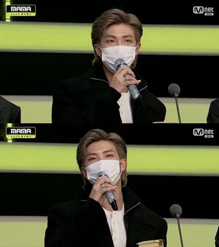 MAMA 2020: Pidato RM BTS Soal Tak Diundang Mnet Saat Baru Debut Tuai Sorotan