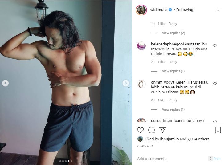 Widi Mulia Bagikan Foto Body Terbaru Dwi Sasono, Merasa Kalah Saing di Bagian Ini