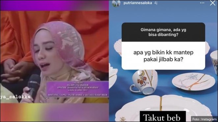 Putri Anne Kenang Momen Mualaf Alasan Berhijab Hingga Reaksi Soal Isu Suami Selingkuh Disorot