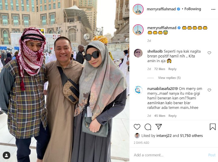 Postingan Asisten Raffi Ahmad Perkuat Dugaan Tentang Kehamilan Nagita Slavina