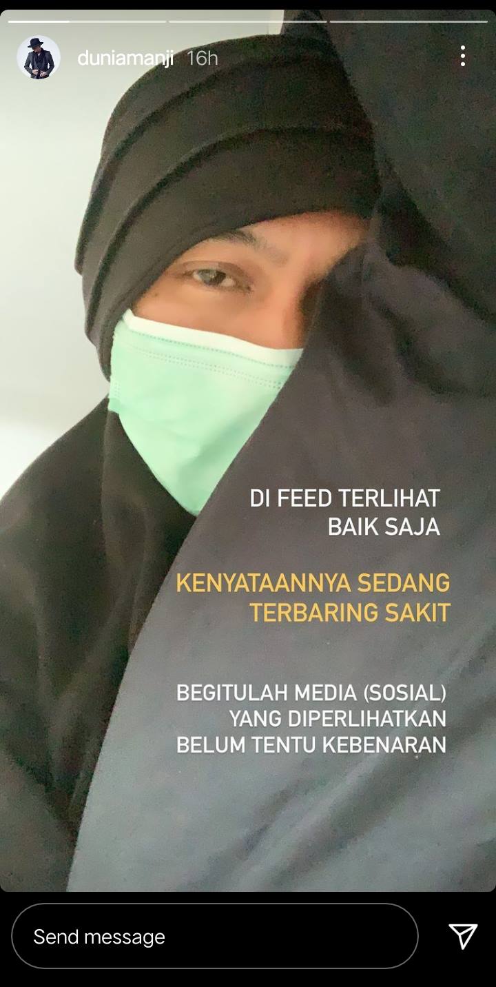 Anji Sempat Kabarkan Sakit dan Terbaring Lemah, Begini Kondisinya Sekarang