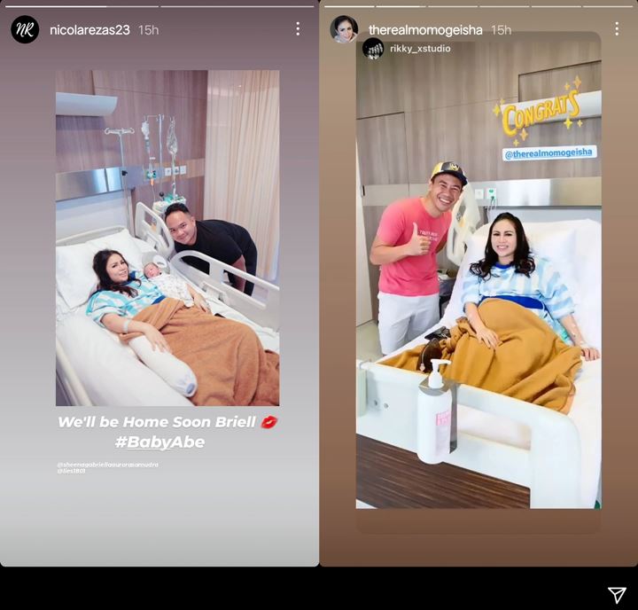 Senyum Bahagia Momo Geisha Pasca Lahiran Anak Kedua, Potret Bayi Tampannya Bikin Gemes