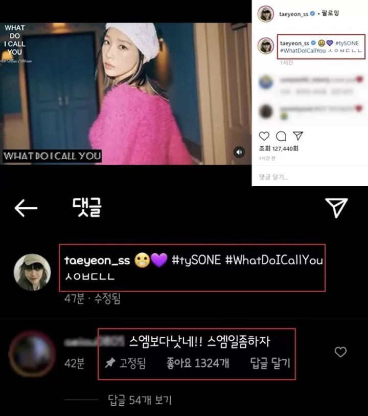 Tae Yeon Girls\' Generation Diduga Sindir SM dengan Pasang Komentar Ini di Postingan Instagram