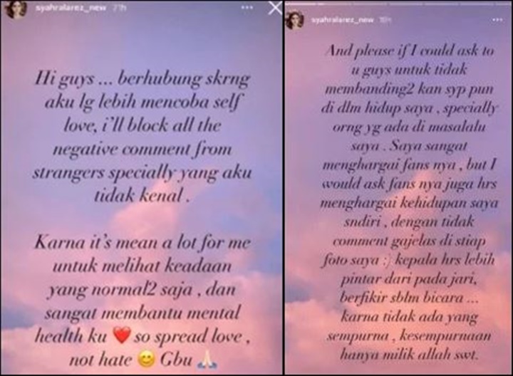 Curhat Syahra Larez