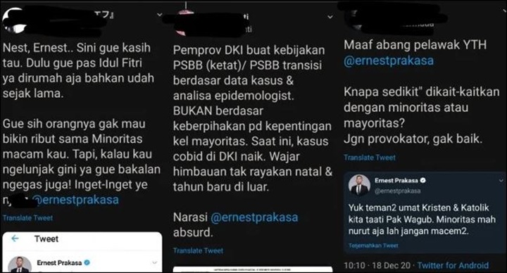 Tweet Ernest Prakasa