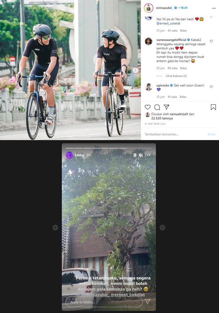 Usai Doakan Nirina Zubir Lekas Sembuh Dari, Vanessa Angel dan Suami Malah Mau Pinjam Mobil