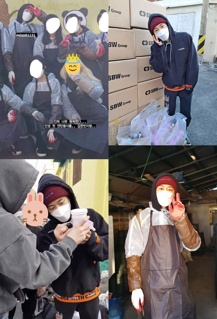 B.I Tampil di Depan Publik Lakukan Kerja Sosial Ini Bersama Penggemar