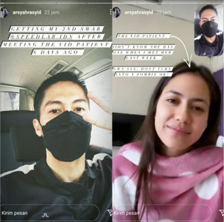 Pevita Pearce Masih Dirawat Karena COVID-19, Arsyah Rasyid Umumkan Hasil Tes Swab