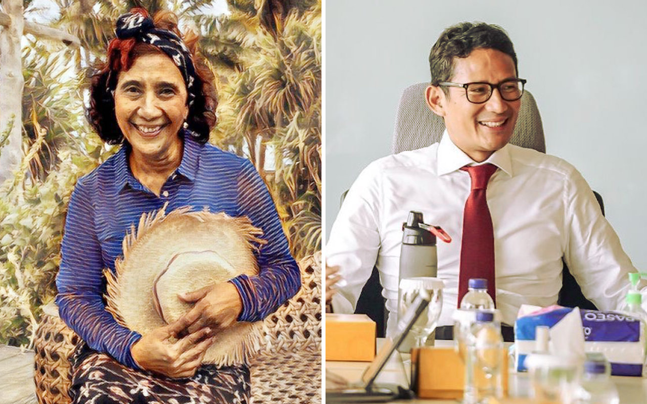 Susi Pudjiastuti Unblock Twitter Sandiaga Uno, Titip Pesan Ini ke Menparekraf