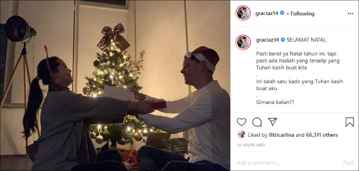 Gracia Indri dan Pacar Baru