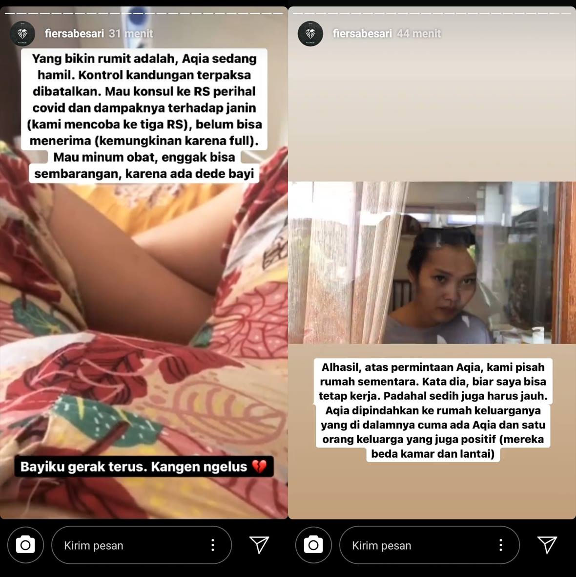 Istri Positif Covid-19 Saat Hamil, Fiersa Besari Ungkap Kekhawatiran Soal Kondisi Calon Anak Pertama
