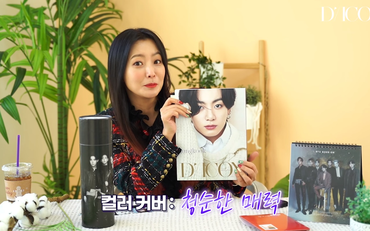 Aktris Kim Hee Sun Unboxing DICON BTS Edisi Jungkook, Akui Bucin dan Puji Habis-Habisan