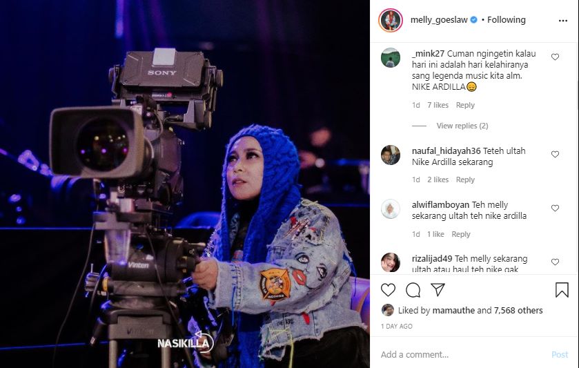 Melly Goeslaw Ungkap Keinginan di Tahun 2021, Malah Disinggung Soal Ultah Mendiang Nike Ardilla