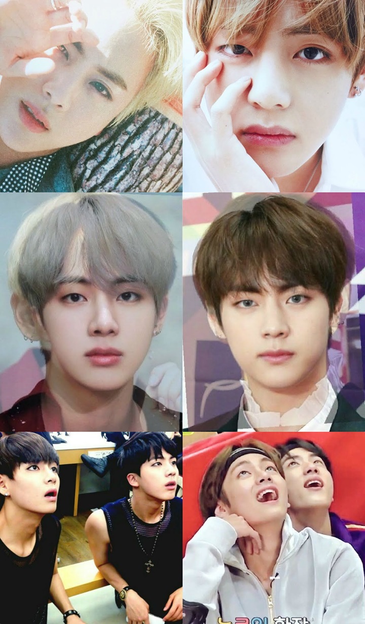 Jin dan V BTS Cocok Jadi Saudara Kandung Karena Sederet Alasan Ini