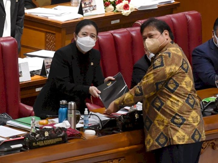 Pengesahan UU Cipta Kerja