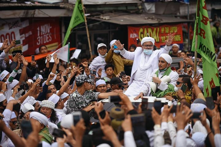 Kepulangan Habib Rizieq ke RI