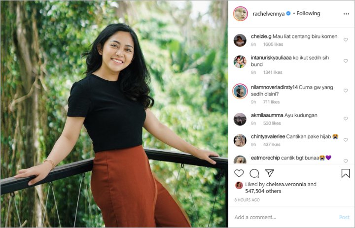 Putuskan Lepas Hijab, Harapan Rachel Vennya untuk Tahun 2021 Justru Bikin Sedih