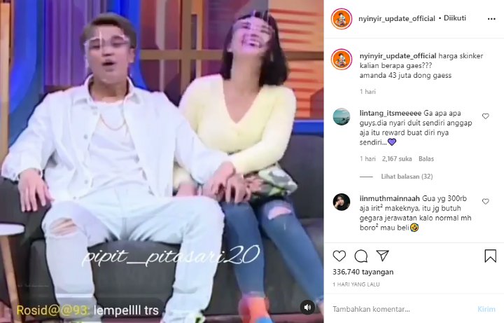 Billy Syahputra Ungkap Harga Skincare Amanda Manopo Yang Bikin Syok