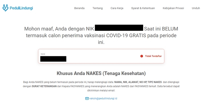 Jangan Lupa Cek Status Vaksinasi COVID-19! Begini Solusi Kalau Belum Terdaftar-2