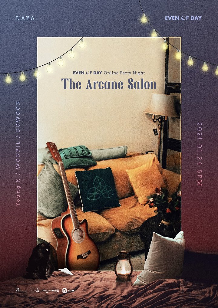 Sempat Ditunda Akibat COVID-19, DAY6 Even Of Day Umumkan Tanggal Baru Konser Online \'Arcane Salon\'