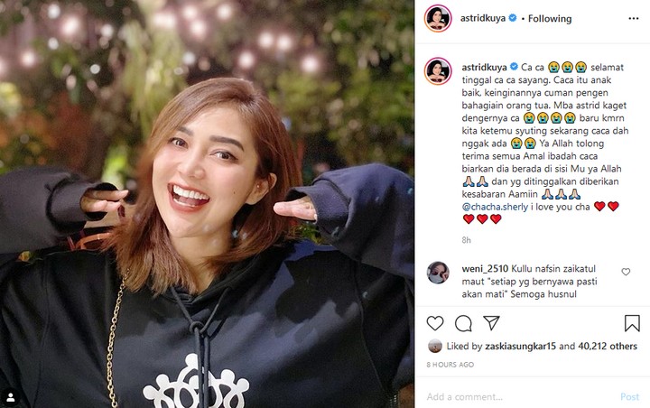 Chacha Sherly Cita-Cita Mulia