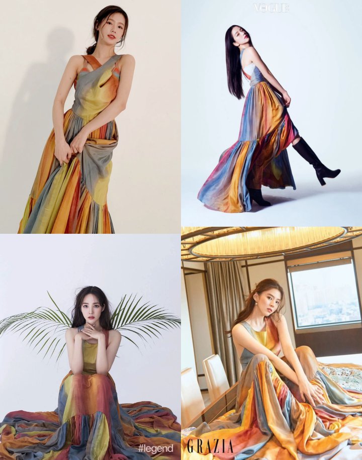 Jisoo BLACKPINK, Park Min Young Hingga Han So Hee Kembaran Gaun, Siapa Tercantik?