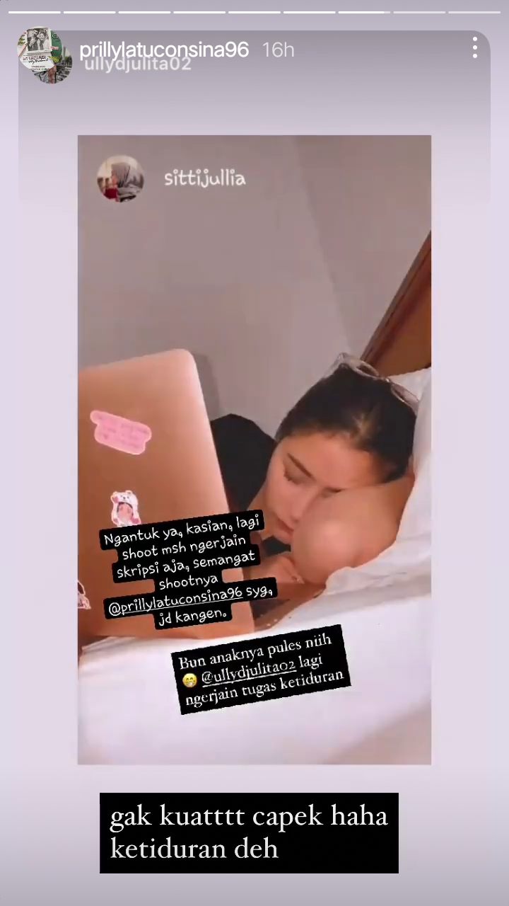Panutan Banget, Prilly Latuconsina Masih Sempatkan Menulis Skripsi di Tengah Syuting