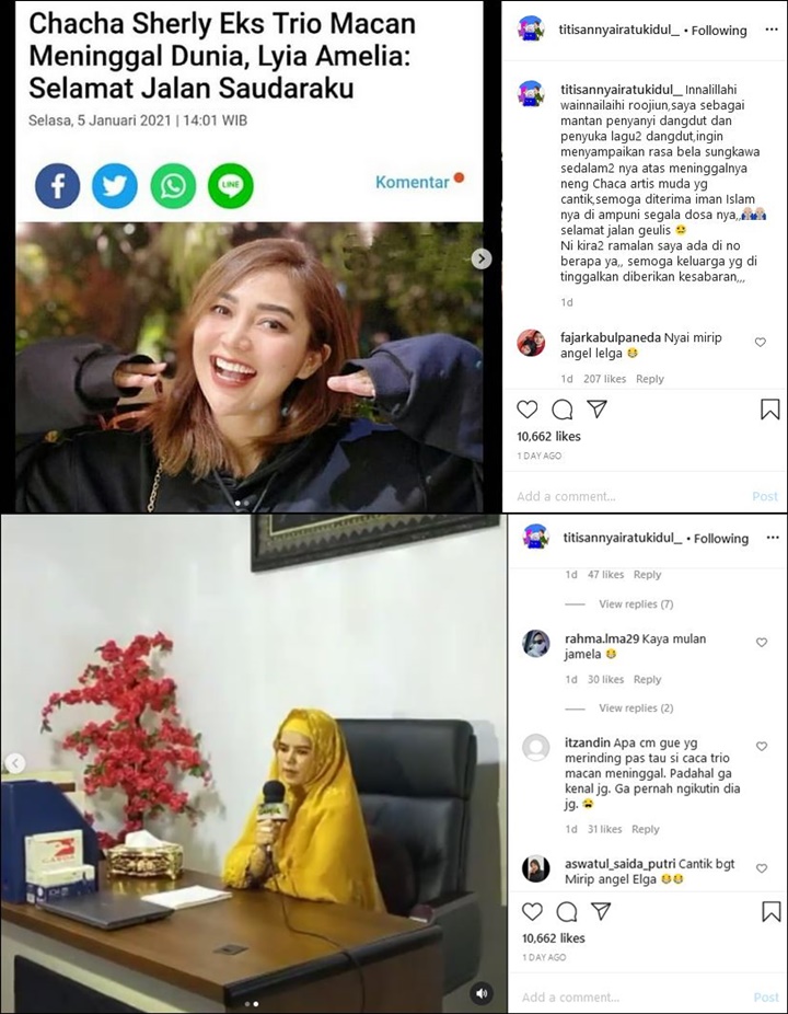 Artis Meninggal Mendadak