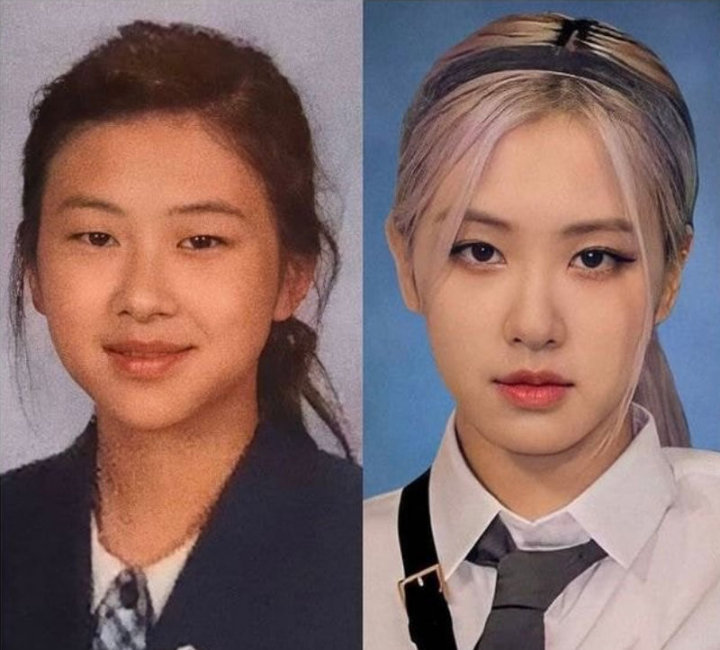 Beredar Foto Pra-Debut Baru Rose BLACKPINK Pakai Seragam Sekolah
