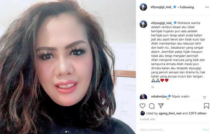 Ely Sugigi Curhat Sedih