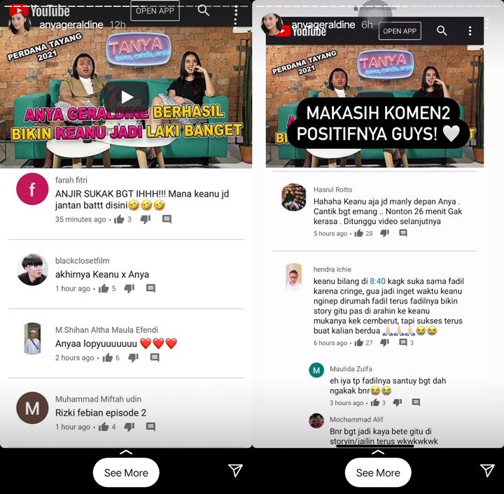 Puji Selebgram Keanu Makin Macho, Anya Geraldine Nempel Terus Hingga Buat Netter Heboh