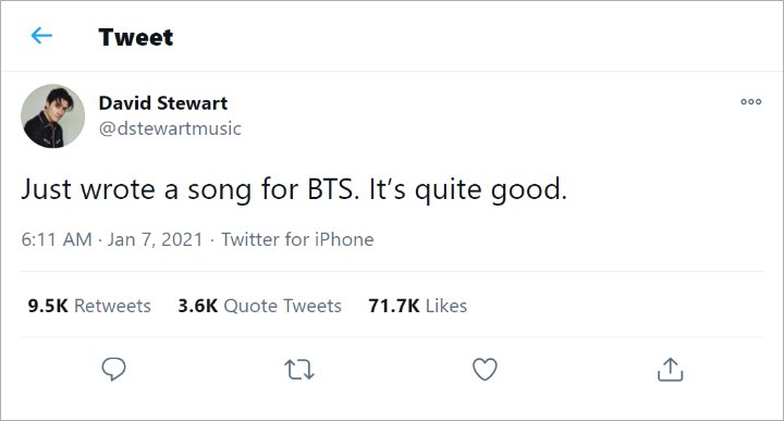Salah Satu Penulis Lagu \'Dynamite\' Ungkap Sedang Garap Lagu Baru Untuk BTS, Bakal Comeback?