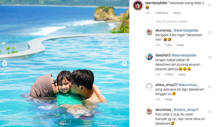 Rizky Billar Pamer Foto Renang Bareng Lesty, Netter Ramai Suruh Takedown