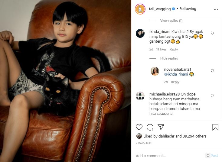 Potret Super Tampan Putra Sulung Ryan Delon Bikin Ambyar, Dinilai Mirip V BTS Hingga Cha Eunwoo