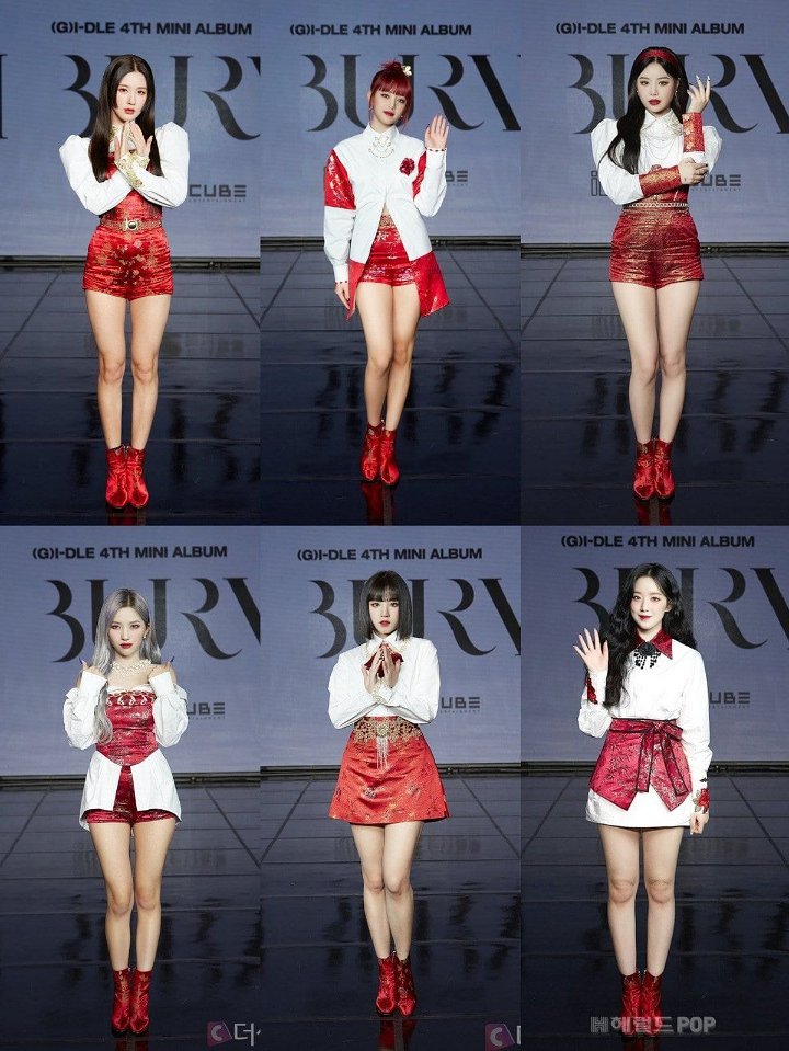 Kostum Gaya Oriental (G)I-DLE di Jumpa Pers Online Jadi Perhatian