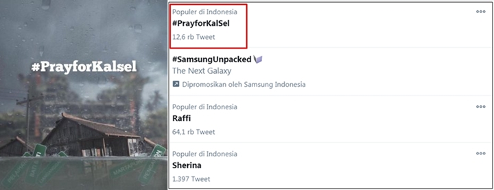 \'Pray for Kalsel\' Trending Imbas Banjir Setinggi 3 Meter, BMKG Ingatkan Potensi Hujan Masih Lebat