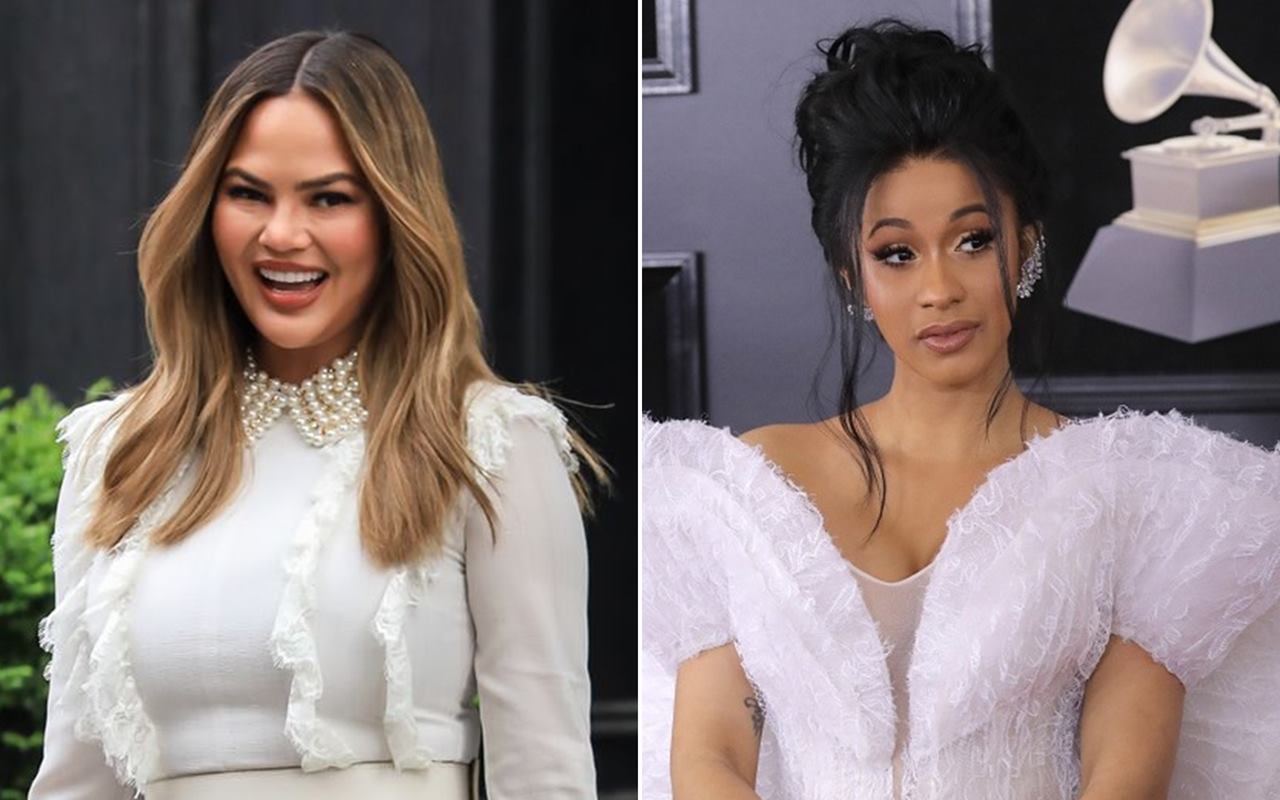 Chrissy Teigen Hingga Cardi B, Sederet Seleb Hollywood Rayakan Pemakzulan Trump