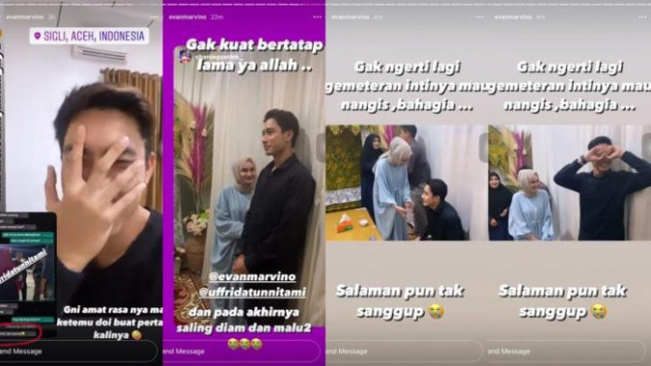 Resmi Menikah, Intip Momen Evan Marvino Ngaku Gemetaran Saat Tatap Tatap Calon Istrinya