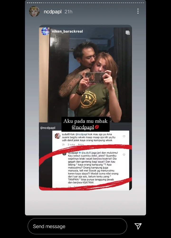 Nora Alexandra Skakmat Netizen yang Ledek Jerinx Dekil-Kampungan, Beri Pembelajaran Ini