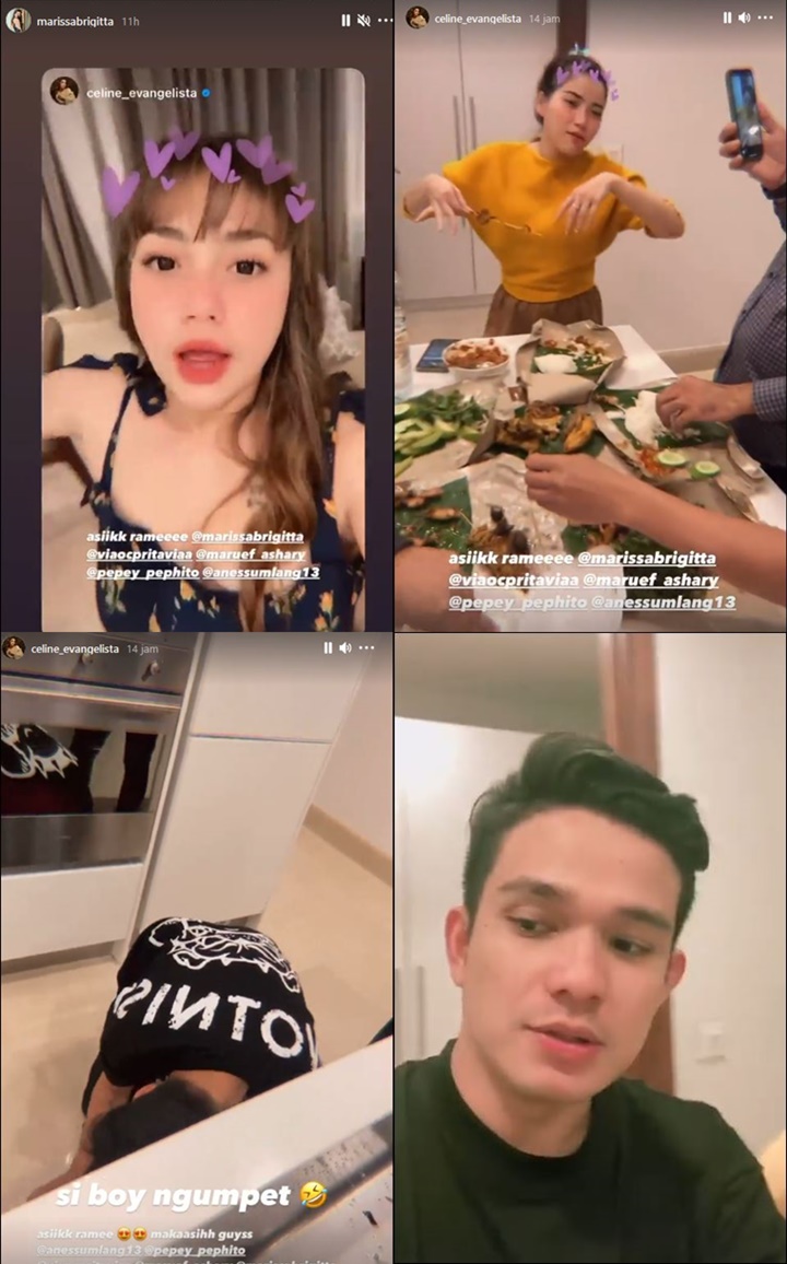 Celine Dihibur Sahabat