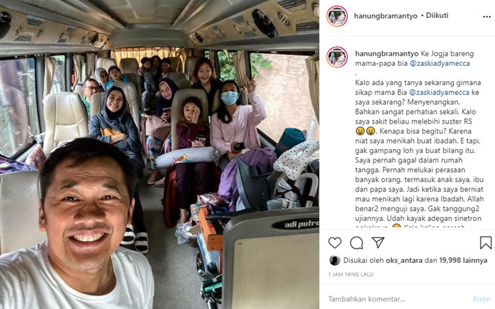 Sempat Tak Direstui, Hanung Bramantyo Beber Sikap Ortu Zaskia Adya Mecca Sekarang