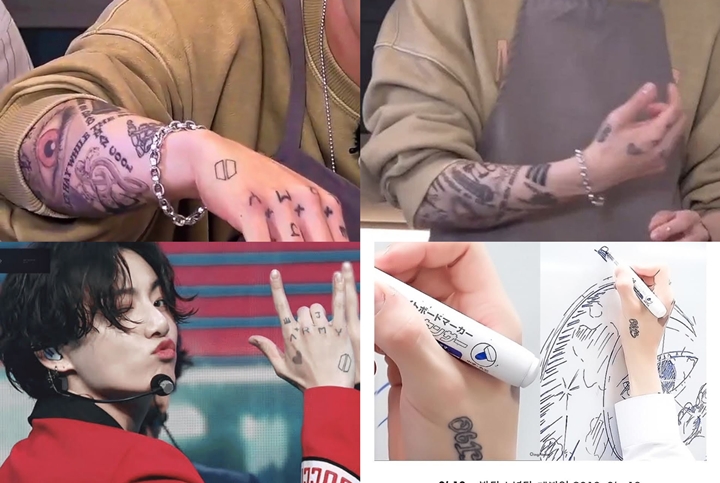 Baru Kelihatan Jelas, Ini Makna Tato-Tato Jungkook BTS