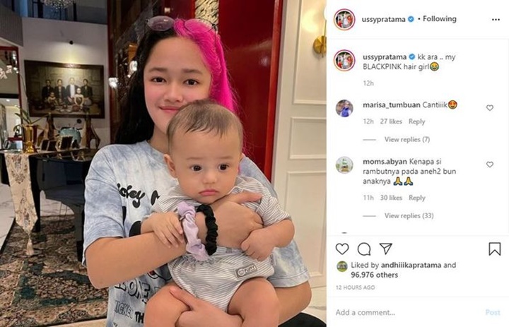 Putri Ussy Sulistiawaty Tampil Ala Rambut BLACKPINK Bikin Heboh, Langsung Kena Nyinyir