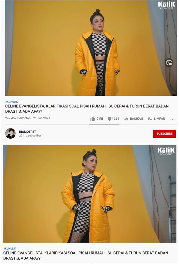 Gaya Kece Celine
