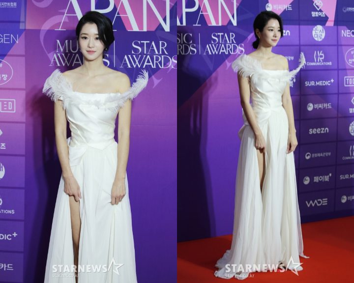 APAN Awards 2020: Seo Ye Ji Seksi dan Anggun Kenakan Gaun Belahan Paha Tinggi